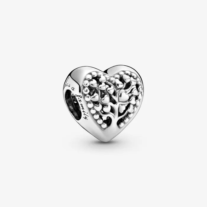 1 Bracelet2 Charms 99 Women Pandora Family Tree Heart Charm