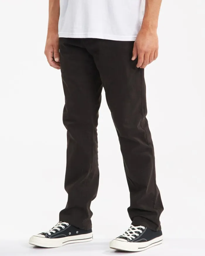 73 Chino Pants Black Men Billabong Jeans and Pants