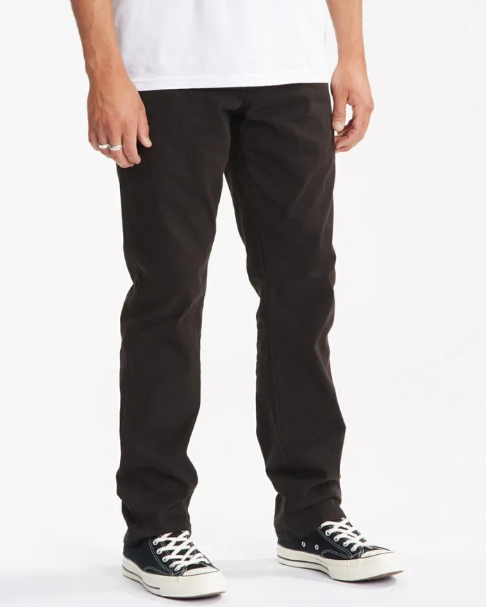 73 Chino Pants Black Men Billabong Jeans and Pants