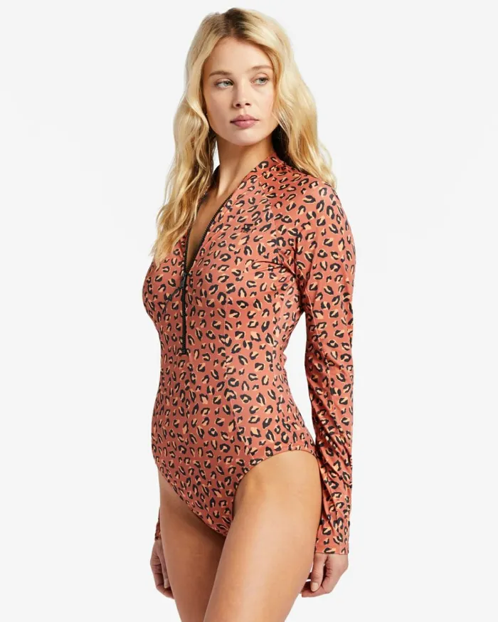 ADiv Biarritz Long Sleeve Swimsuit Kiss The Earth Women Billabong One Pieces