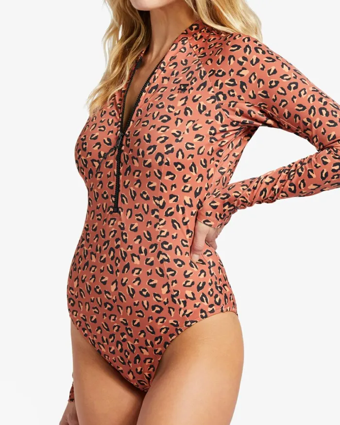 ADiv Biarritz Long Sleeve Swimsuit Kiss The Earth Women Billabong One Pieces