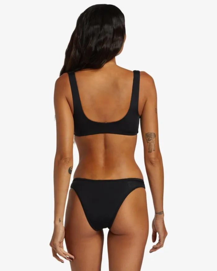 ADiv High Leg Bikini Bottoms Black Women Billabong Bikinis