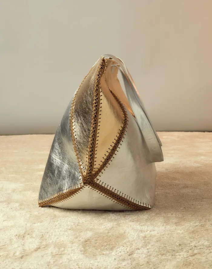 Accessories and Gifts Women Cynthia Rowley Mixed Metallic Vegan Leather Oversized Tote Accessories and Gifts Women Cynthia Rowley Mixed Metallic Vegan Leather Oversized Tote