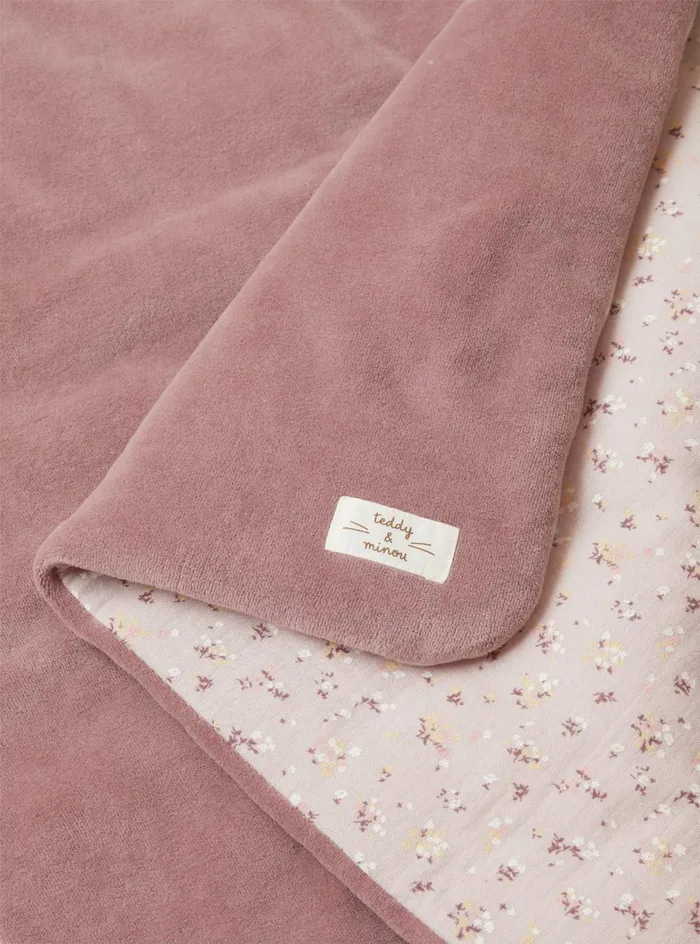 Accessories Baby 036 Il Gufo Chenille And Gauze Blanket