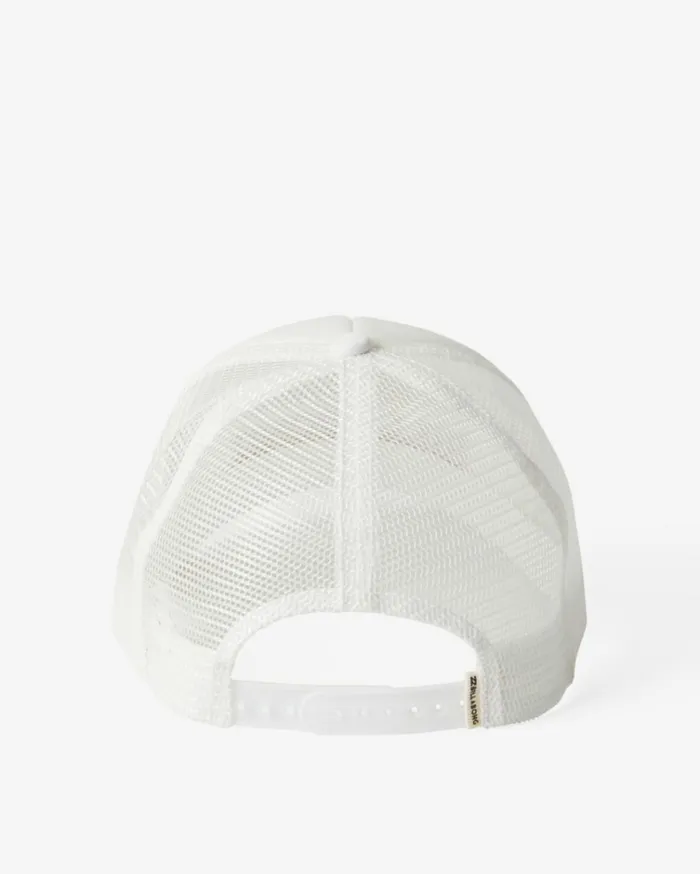 Across Waves Trucker Hat Salt Crystal 2 Women Billabong Hats and Beanies