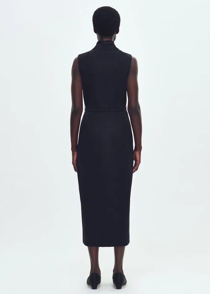 Adam Lippes Bandera Dress Black Womens Dresses