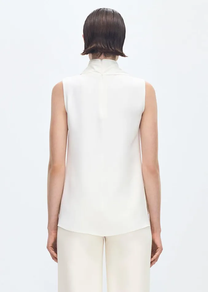 Adam Lippes Bandera Shell Ivory Womens Tops