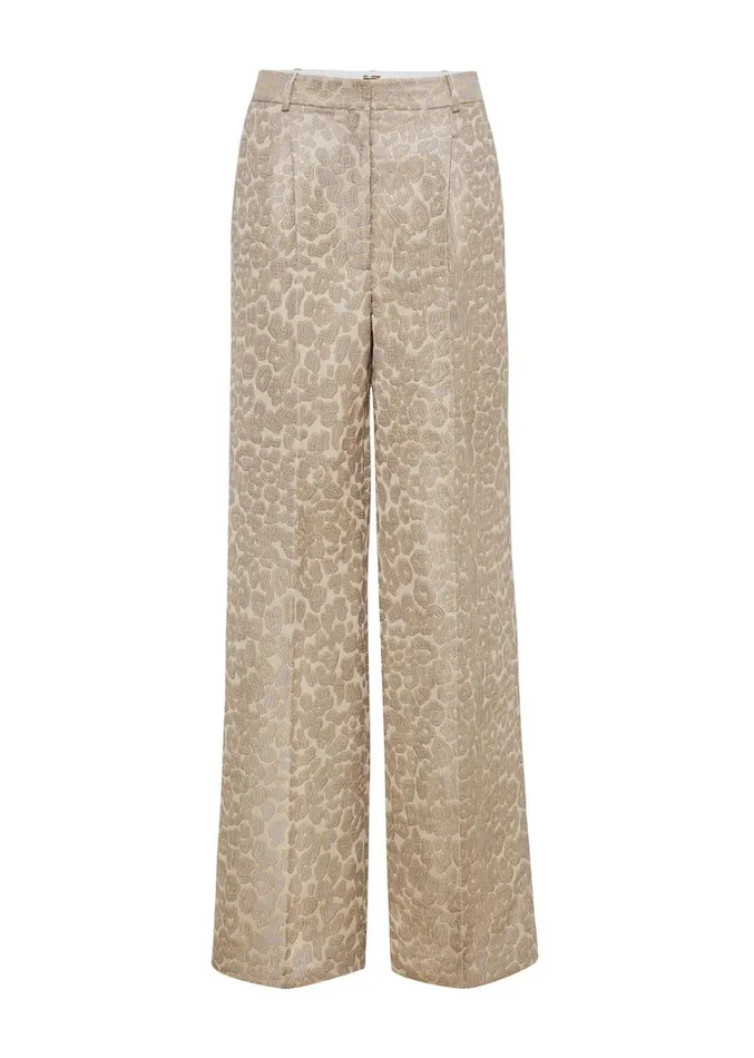 Adam Lippes Banks Pant Pale Grey Multi Womens Pants