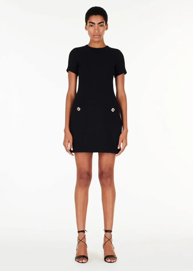 Adam Lippes Flynn Dress Black Womens Dresses