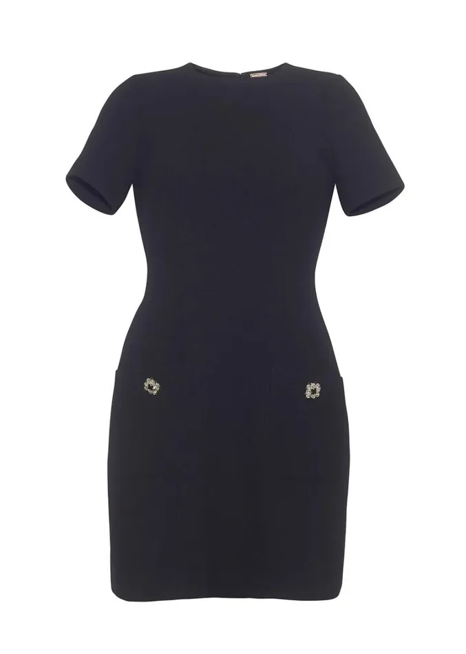 Adam Lippes Flynn Dress Black Womens Dresses