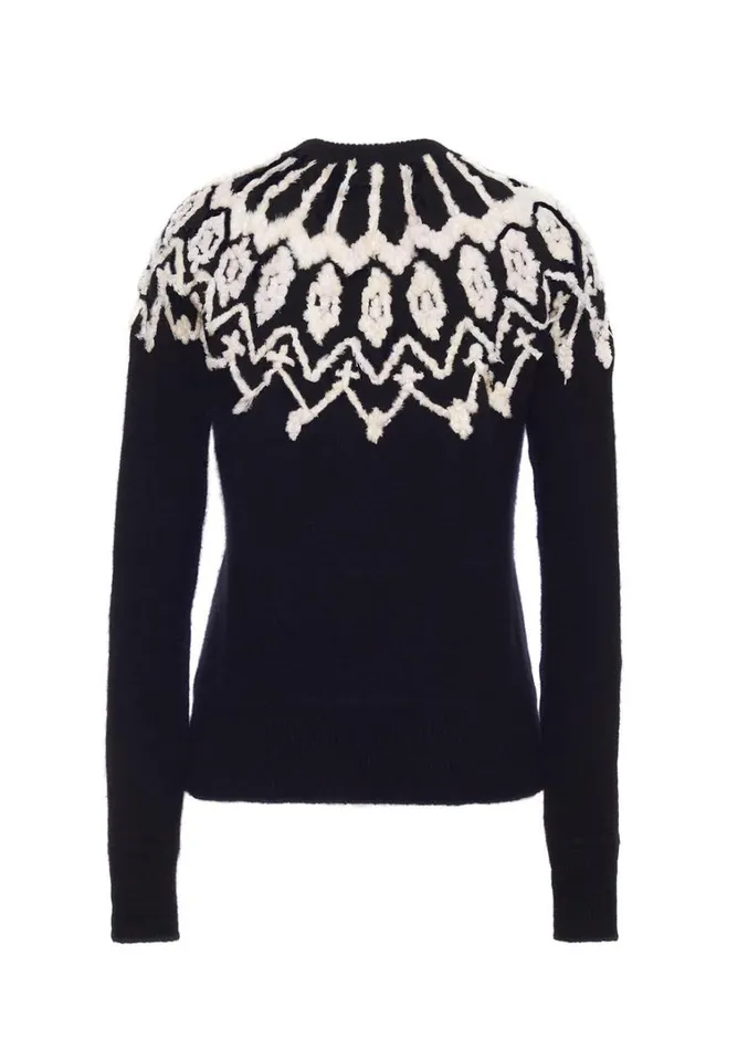 Adam Lippes Moritz Sweater Black Womens Sweaters and Knitwear