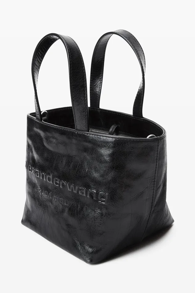 Alexander Wang Bags Punch Small Tote Bag In Crackle Patent Leather 8211 Women