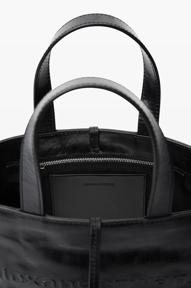 Alexander Wang Bags Punch Small Tote Bag In Crackle Patent Leather 8211 Women
