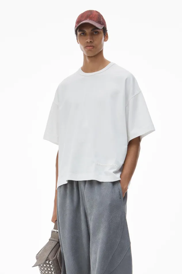 Alexander Wang Bottoms Track Pant In Primal Lambskin Leather 8211 Men