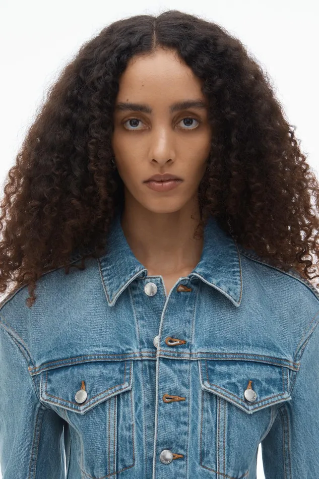 Alexander Wang Denim Denim Minidress In Cotton 8211 Women