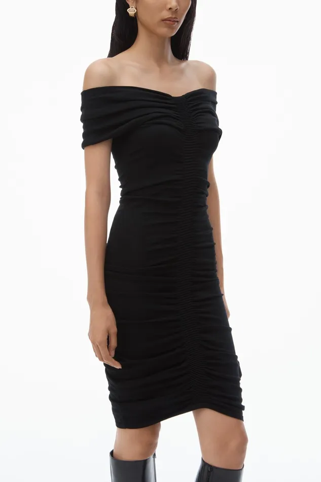 Alexander Wang Dresses OffShoulder Ruched Dress 8211 Women