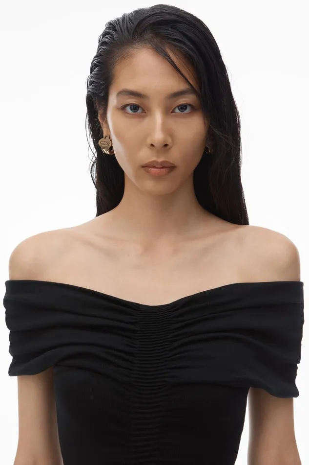 Alexander Wang Dresses OffShoulder Ruched Dress 8211 Women