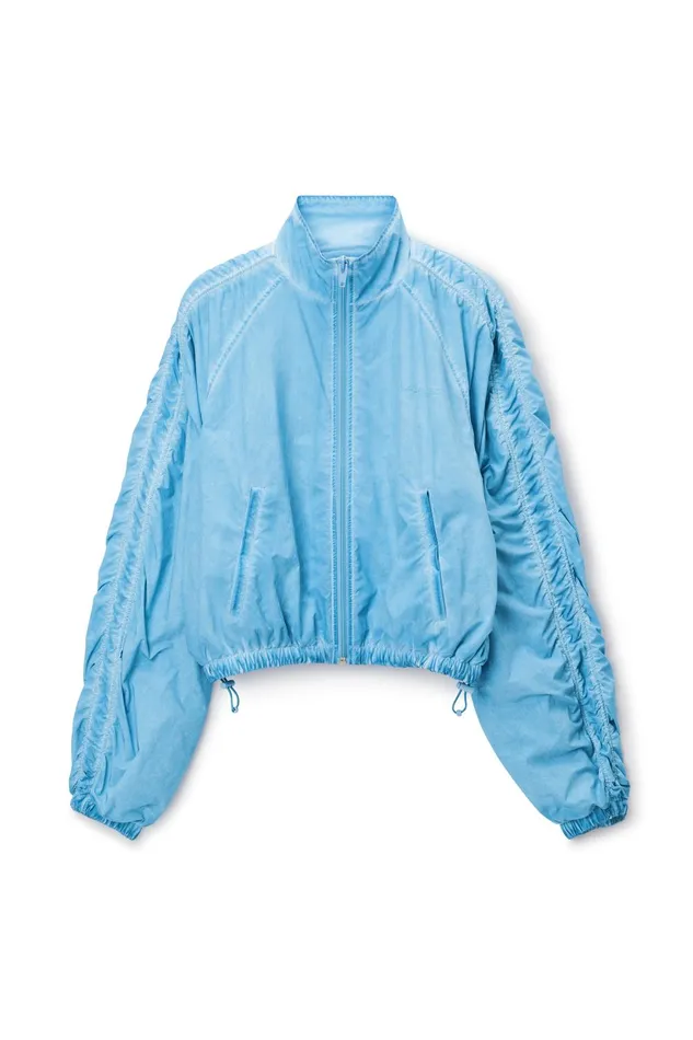 Alexander Wang Jackets Ruched Track Jacket 8211 Women