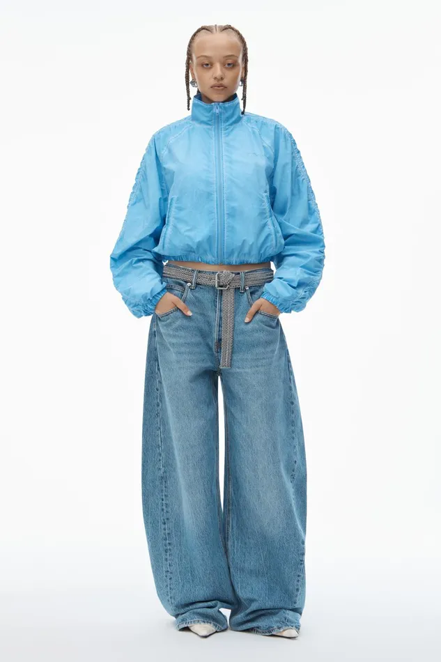 Alexander Wang Jackets Ruched Track Jacket 8211 Women