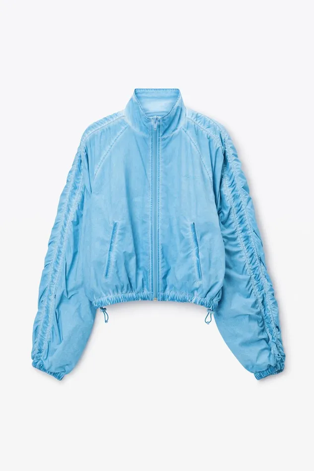 Alexander Wang Jackets Ruched Track Jacket 8211 Women