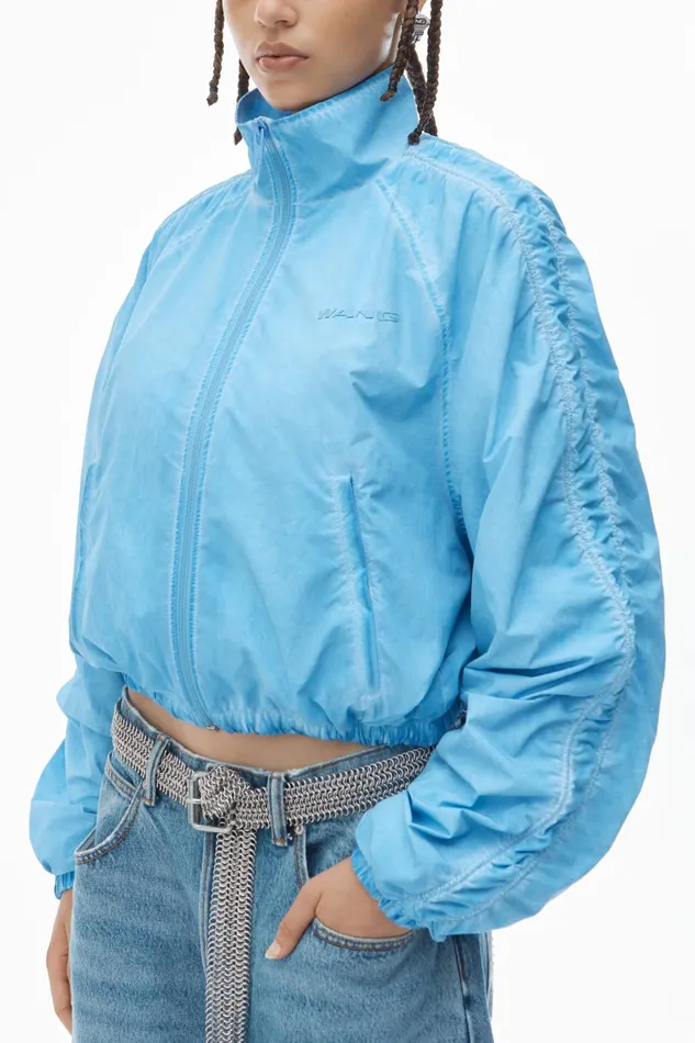 Alexander Wang Jackets Ruched Track Jacket 8211 Women