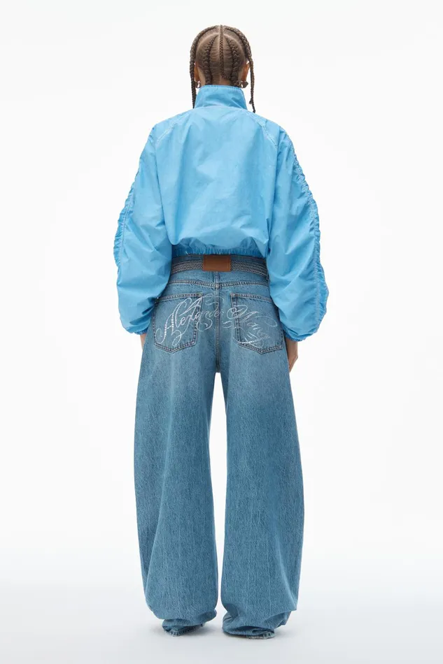 Alexander Wang Jackets Ruched Track Jacket 8211 Women