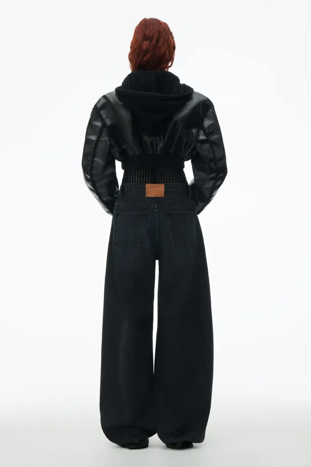 Alexander Wang Pants Oversized Low Rise Jeans 8211 Women