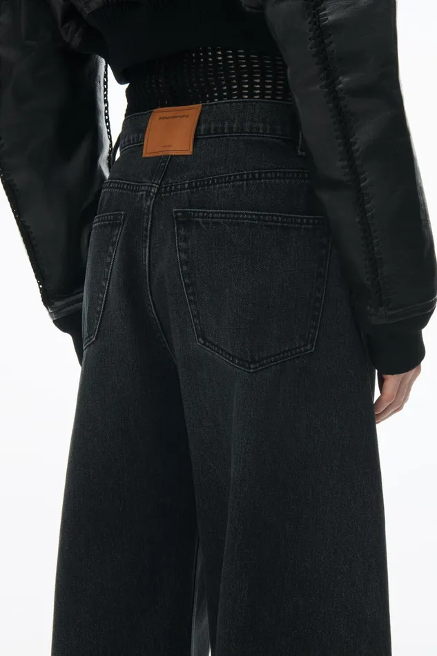 Alexander Wang Pants Oversized Low Rise Jeans 8211 Women