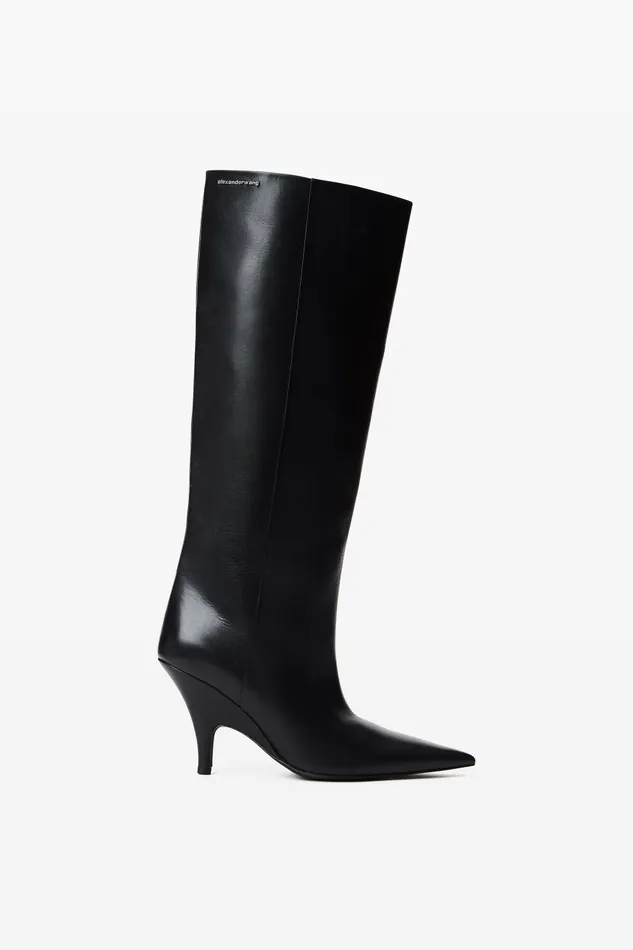 Alexander Wang Shoes Diablo 90mm Tall Boot In Leather 8211 Women