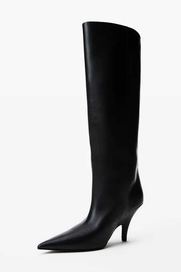 Alexander Wang Shoes Diablo 90mm Tall Boot In Leather 8211 Women