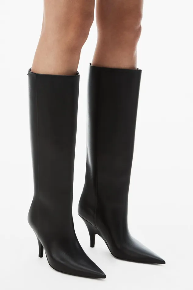 Alexander Wang Shoes Diablo 90mm Tall Boot In Leather 8211 Women