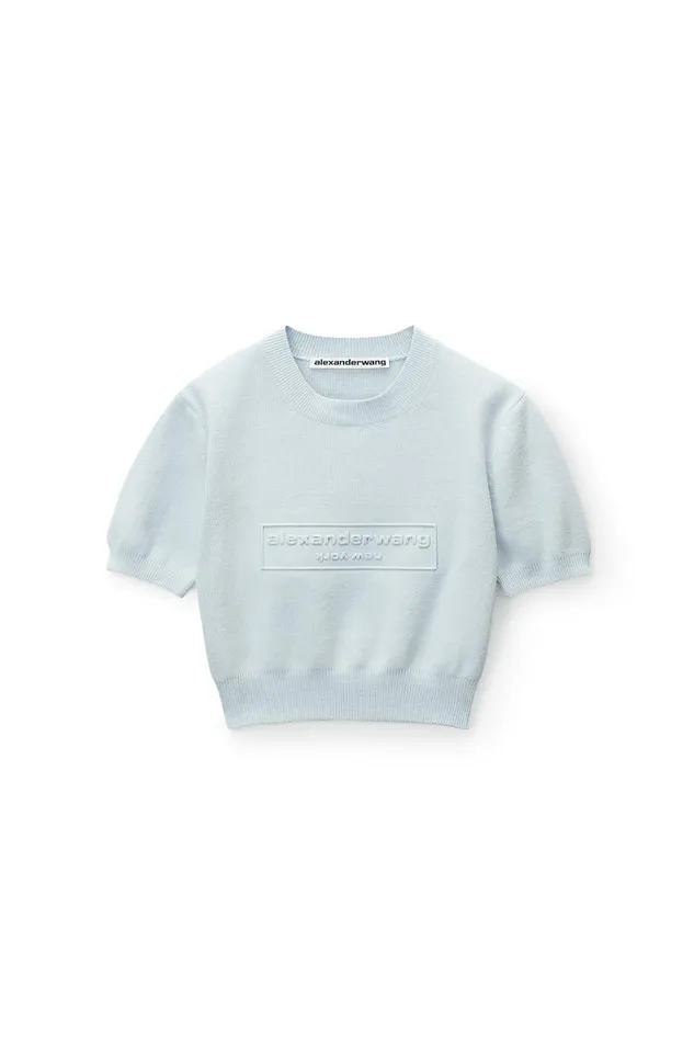 Alexander Wang Sweaters Sweater Tee In Ribbed Chenille 8211 Women
