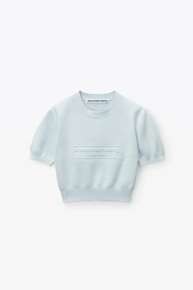 Alexander Wang Sweaters Sweater Tee In Ribbed Chenille 8211 Women