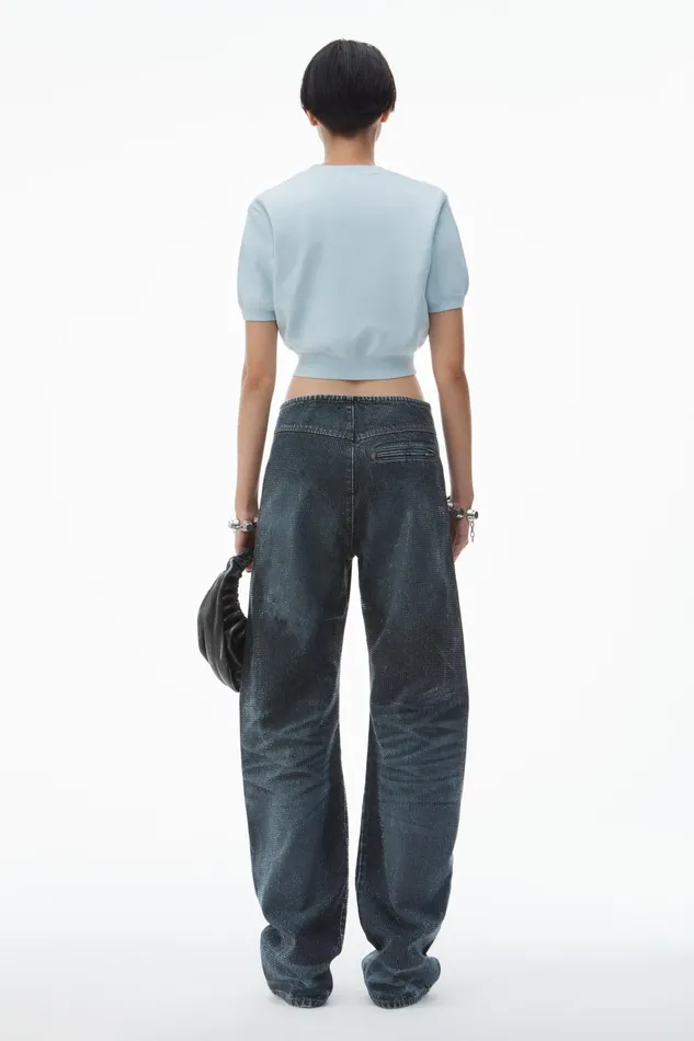Alexander Wang Sweaters Sweater Tee In Ribbed Chenille 8211 Women