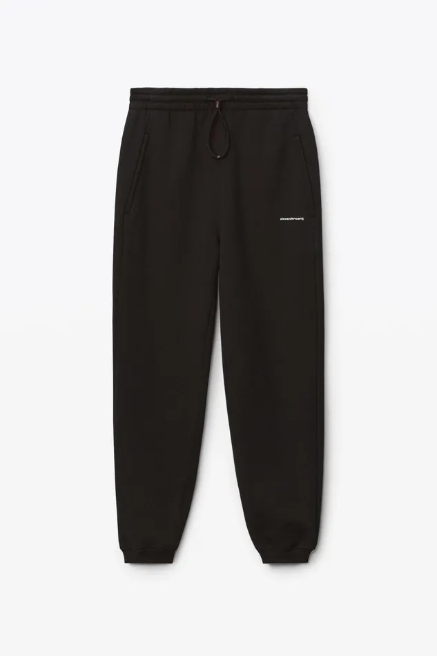 Alexander Wang Sweatpants Unisex Sweatpant In Dense Fleece 8211 Women