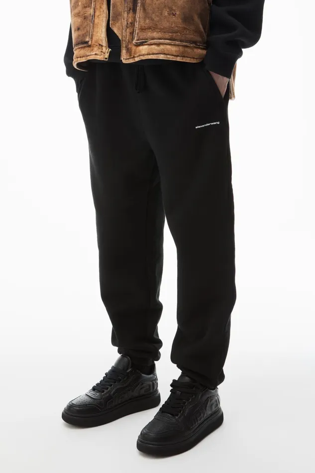 Alexander Wang Sweatpants Unisex Sweatpant In Dense Fleece 8211 Women