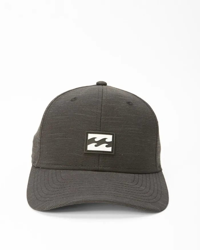 All Day Stretch Fit Hat Black Men Billabong Hats