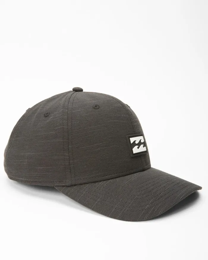 All Day Stretch Fit Hat Black Men Billabong Hats