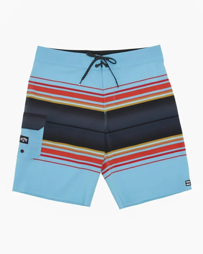 All Day Stripe Pro Performance 20034 Boardshorts Coastal Men Billabong Performance Boardshorts