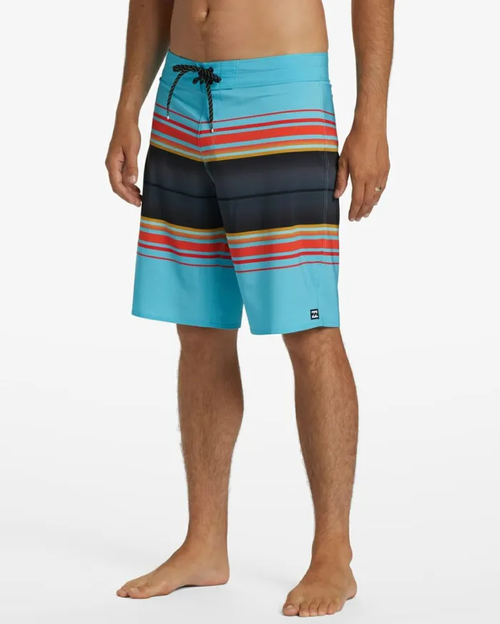 All Day Stripe Pro Performance 20034 Boardshorts Coastal Men Billabong Performance Boardshorts
