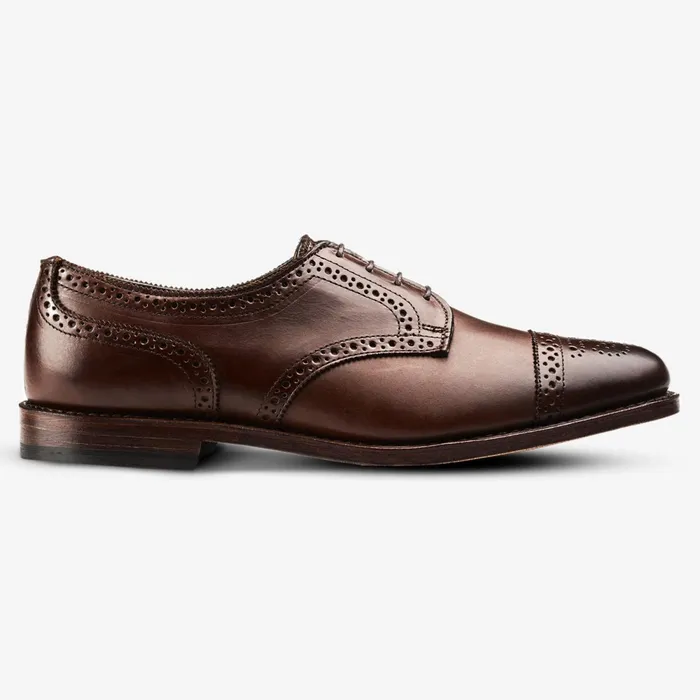 Allen Edmonds 6th Ave CapToe Dress Shoe Chili Men Oxfords and Derbys