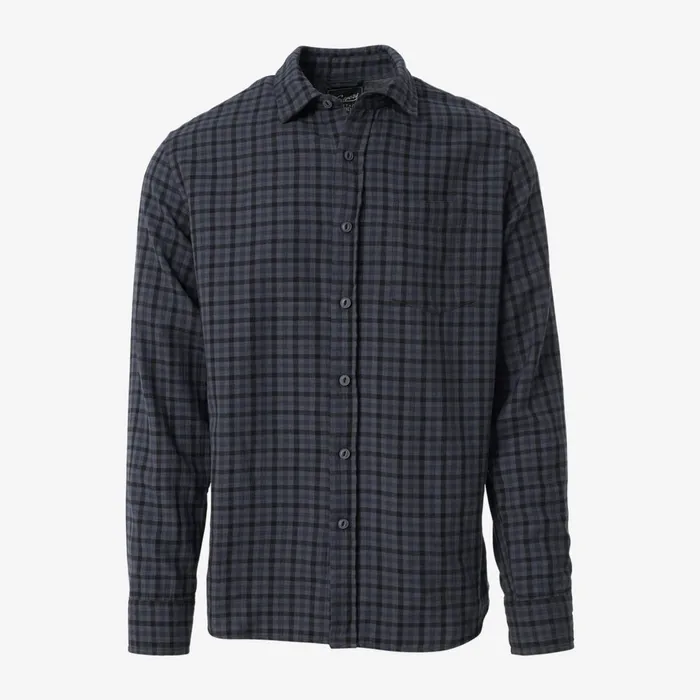 Allen Edmonds Draycott Gingham Shirt Navy Men Shirts and Sweaters