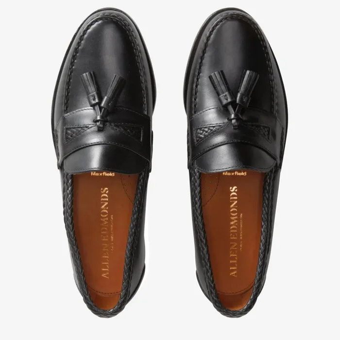 Allen Edmonds Maxfield Tassel Loafer Black Men Loafers and SlipOns
