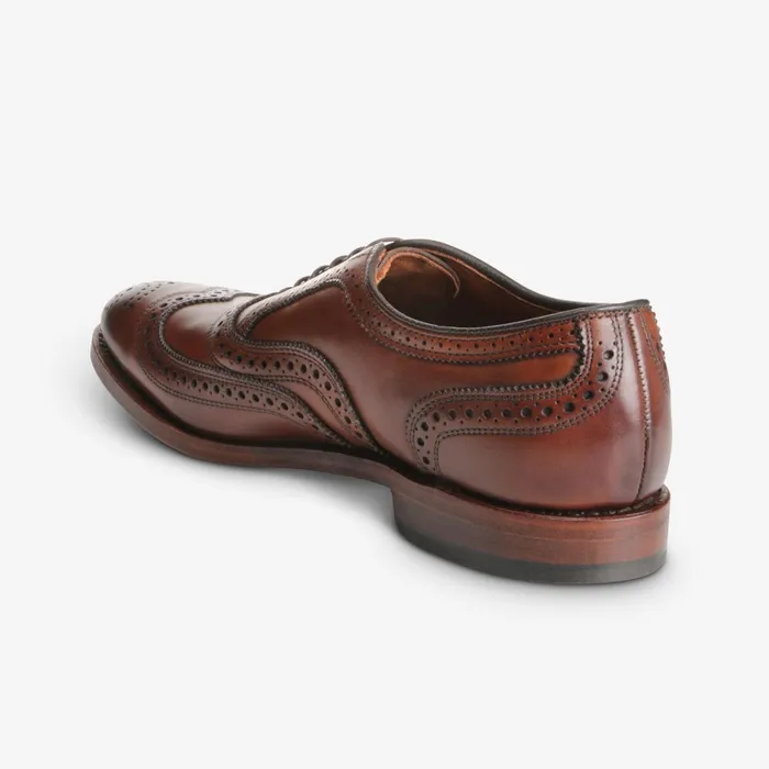 Allen Edmonds McAllister Wingtip Oxford Dark Chili Men Wide Width Shoes