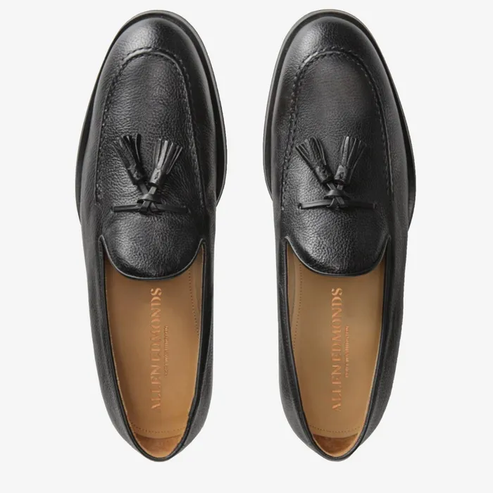 Allen Edmonds Perugia Italian Tassel Loafer Black Men Loafers and SlipOns