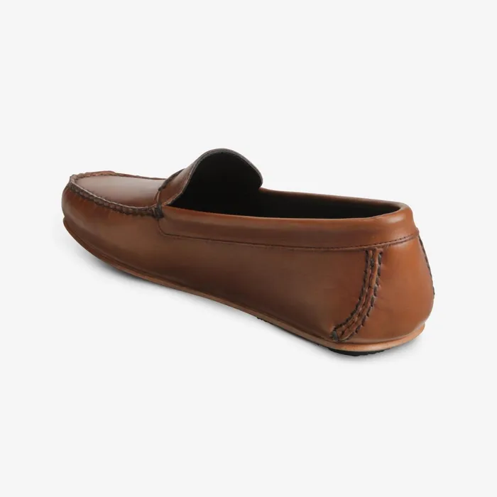 Allen Edmonds Super Sport Driver Mocha Brown Men Boat Shoes and Driving Mocs