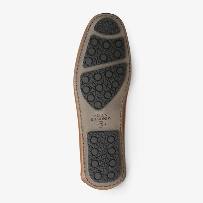 Allen Edmonds Super Sport Driver Mocha Brown Men Boat Shoes and Driving Mocs