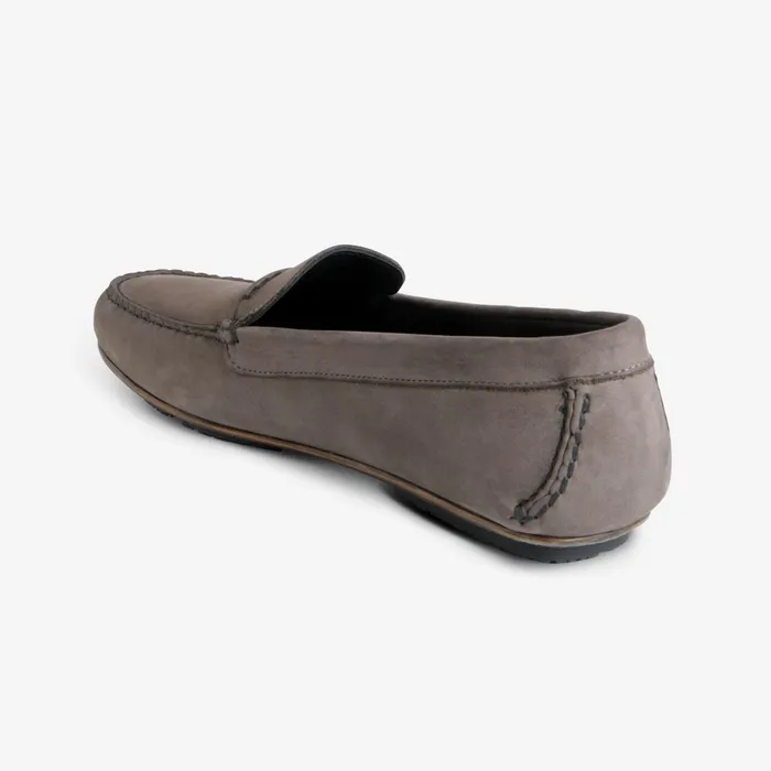 Allen Edmonds Super Sport Suede Driver Grey Men Boat Shoes and Driving Mocs