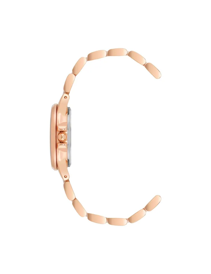 Anne Klein Diamond Accented Ceramic Bracelet Watch Blush Women Watches 038 Jewelry