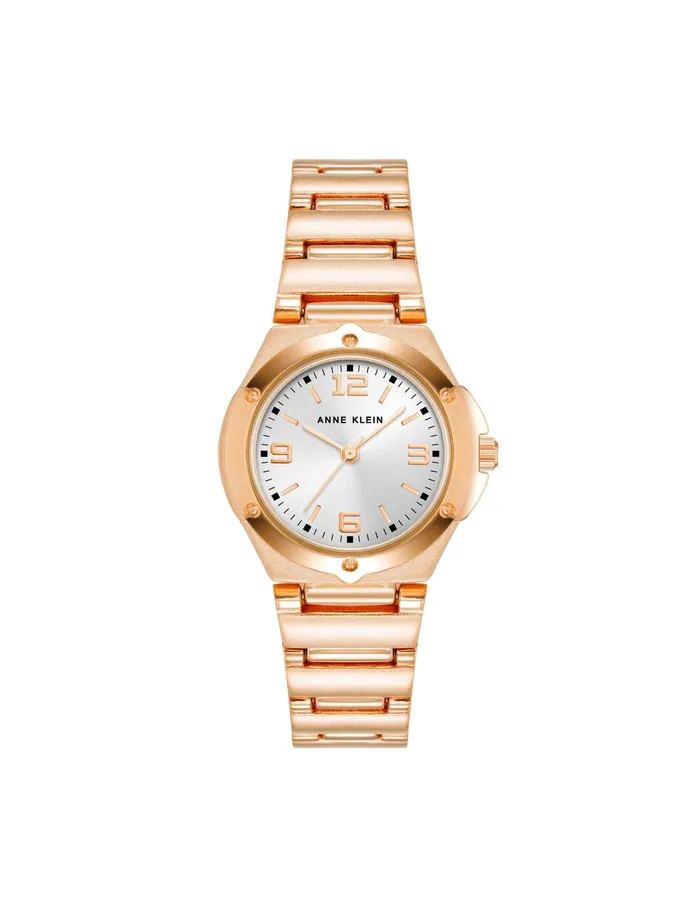 Anne Klein Everyday Metal Bracelet Watch Rose Goldtone Women Watches 038 Jewelry